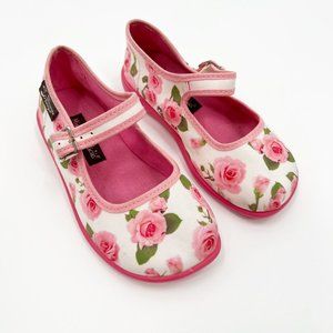 Mini Chocolaticas Pink Floral Mary Janes